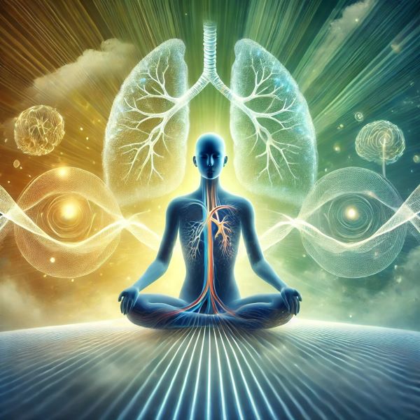 Person breathing calmy and mindfully on nikhilkabadi.com